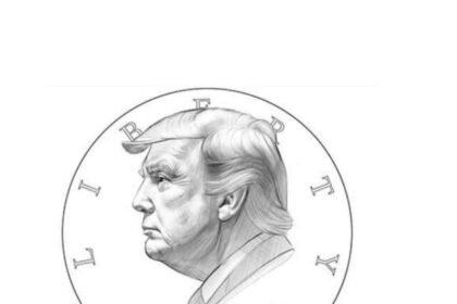 Trump 1 Dollar Coin 250th Anniversary